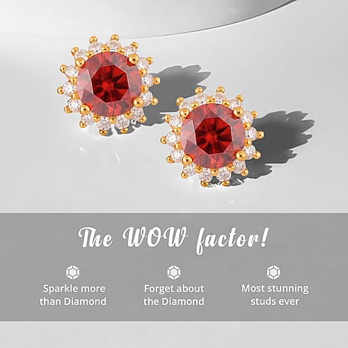 Red Moissanite - Product card gallery slide 4 (10177069318457)