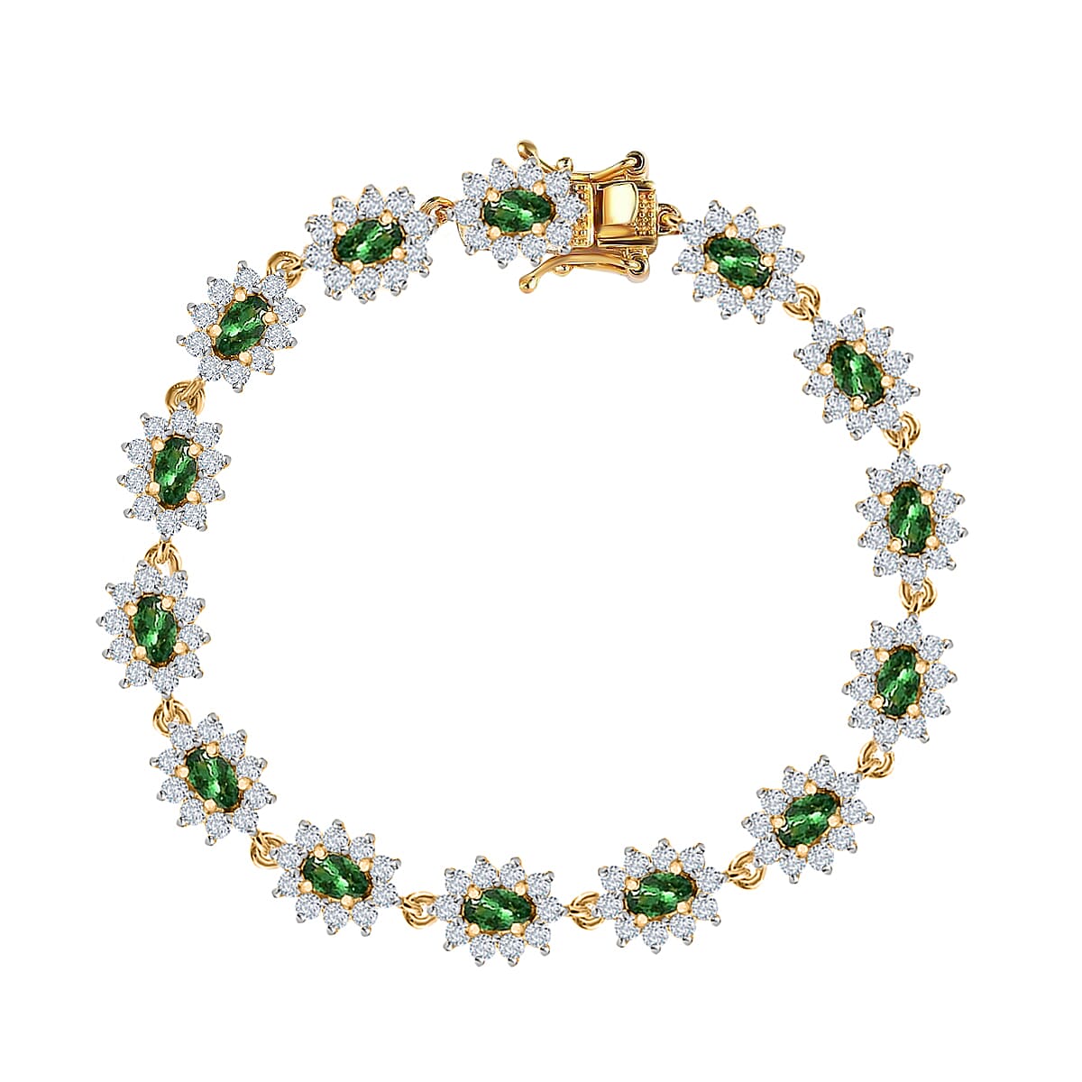 Tsavorite Garnet / 6.5 Inches