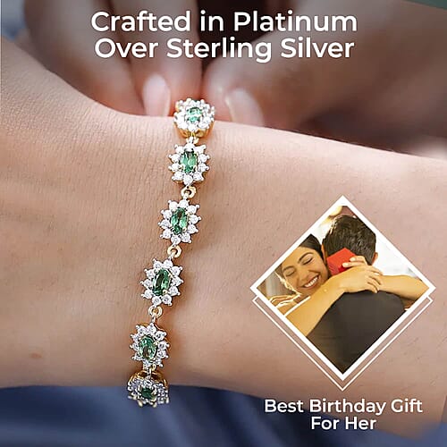 Tsavorite Garnet / 6.5 Inches - Product card gallery slide 3 (9431653679359)