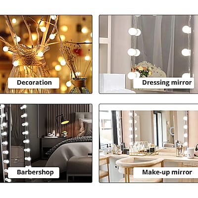 Vanity Mirror White Lights -USB Charging