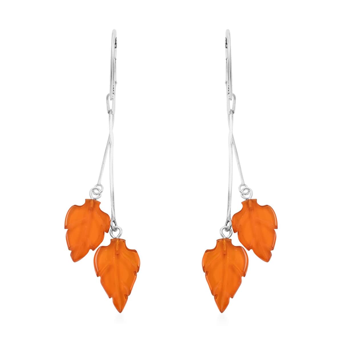 Baltic Amber Earrings in Sterling Silver image number 0