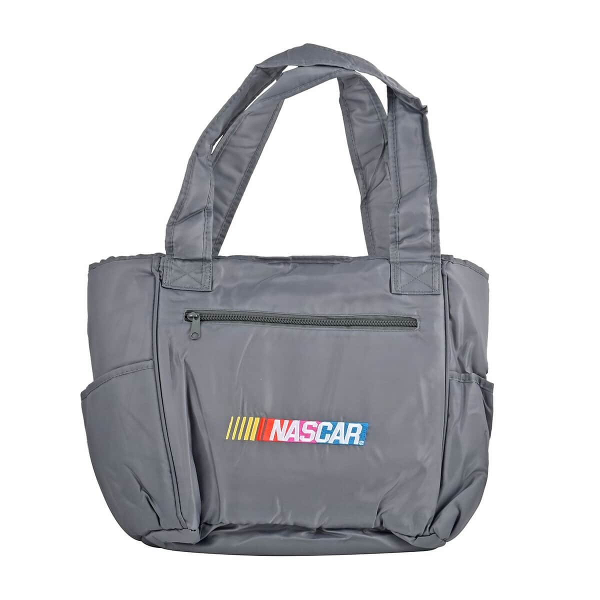 Chicago Closeouts Nascar Gray Tote Bag image number 0