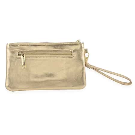 Small Crossbody Bag for Women Multi-Pochette Shape Golden Zippy Shoulder  Bag with Coin Purse including 3 Size Bag