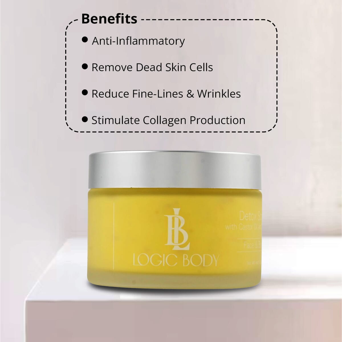 Logic Body Detox Scrub 4oz image number 2