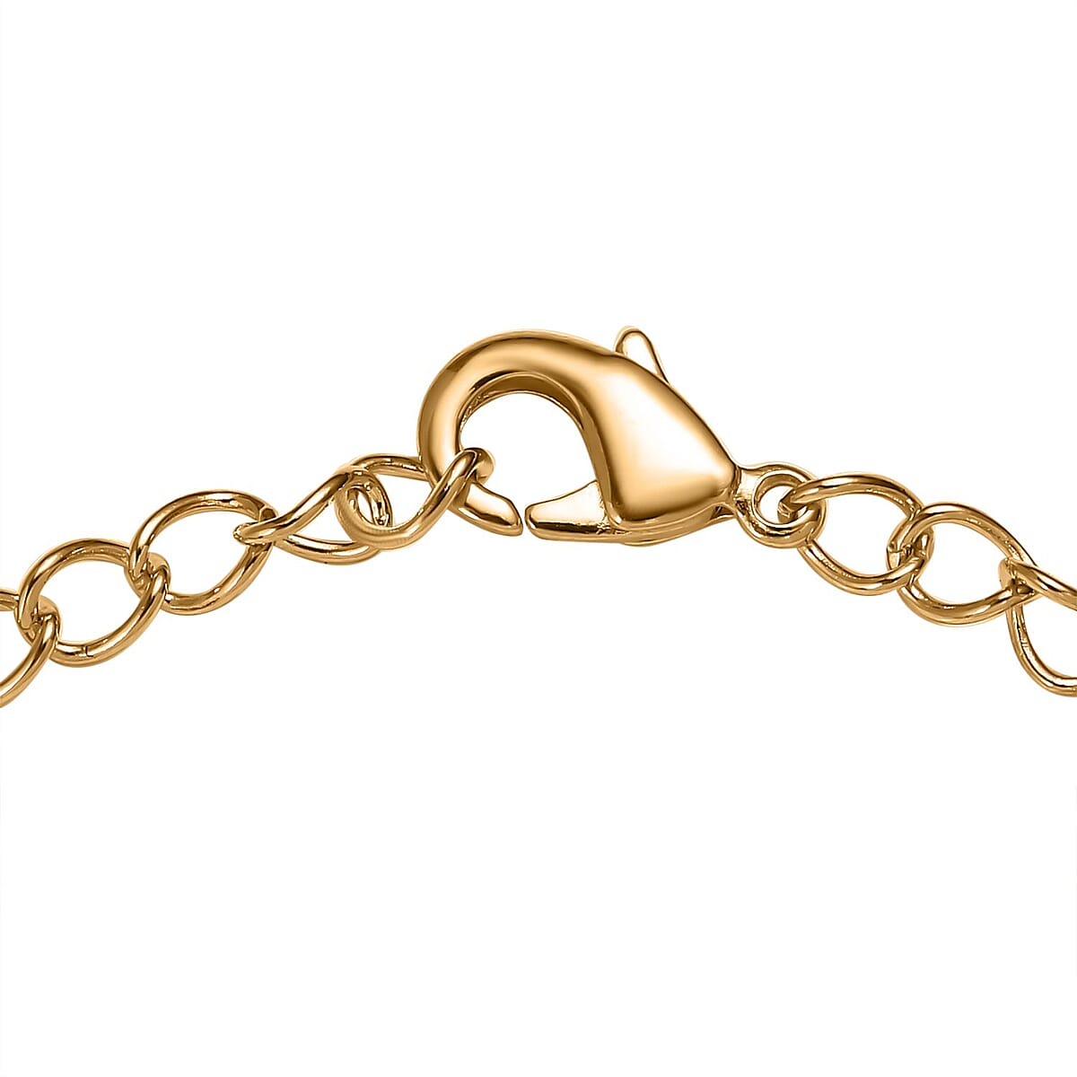 Karis Diamond Accent Elephant Bracelet in 18K YG Plated (7.25 In) image number 3