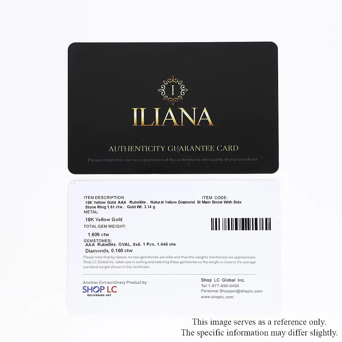 Iliana 18K Yellow Gold AAA Ouro Fino Rubellite and SI Natural Yellow Diamond Halo Ring (Size 7.0) 1.55 ctw image number 7