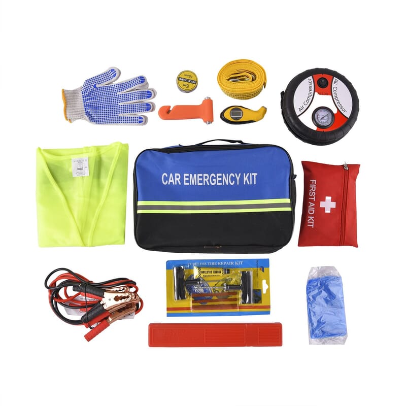 57 Piece Car Emergency Kit