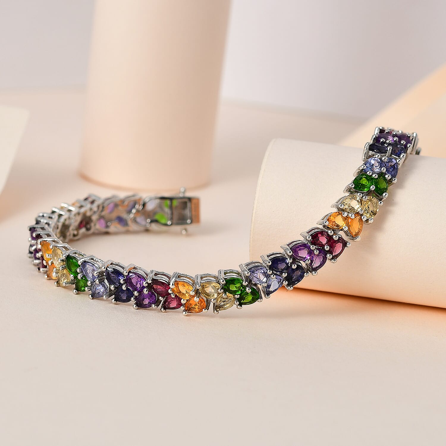 Multi Gemstone / 7.25 Inches - Product card gallery slide 2 (10144887374107)