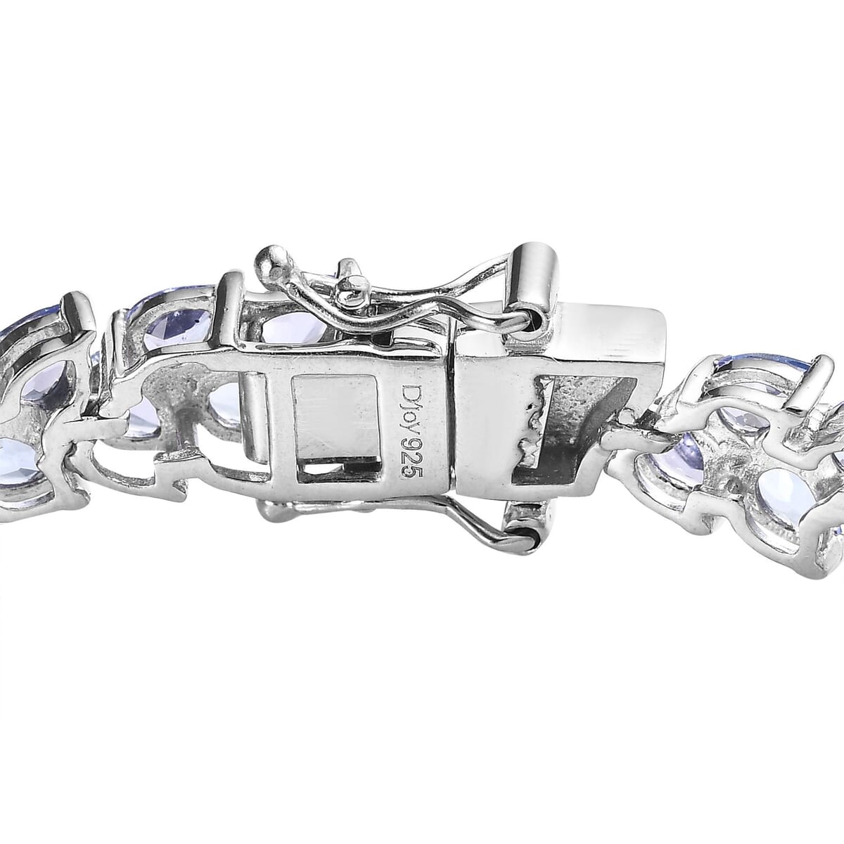 Tanzanite Bracelet in Platinum Over Sterling Silver (7.25 In) 11.50 ctw image number 3