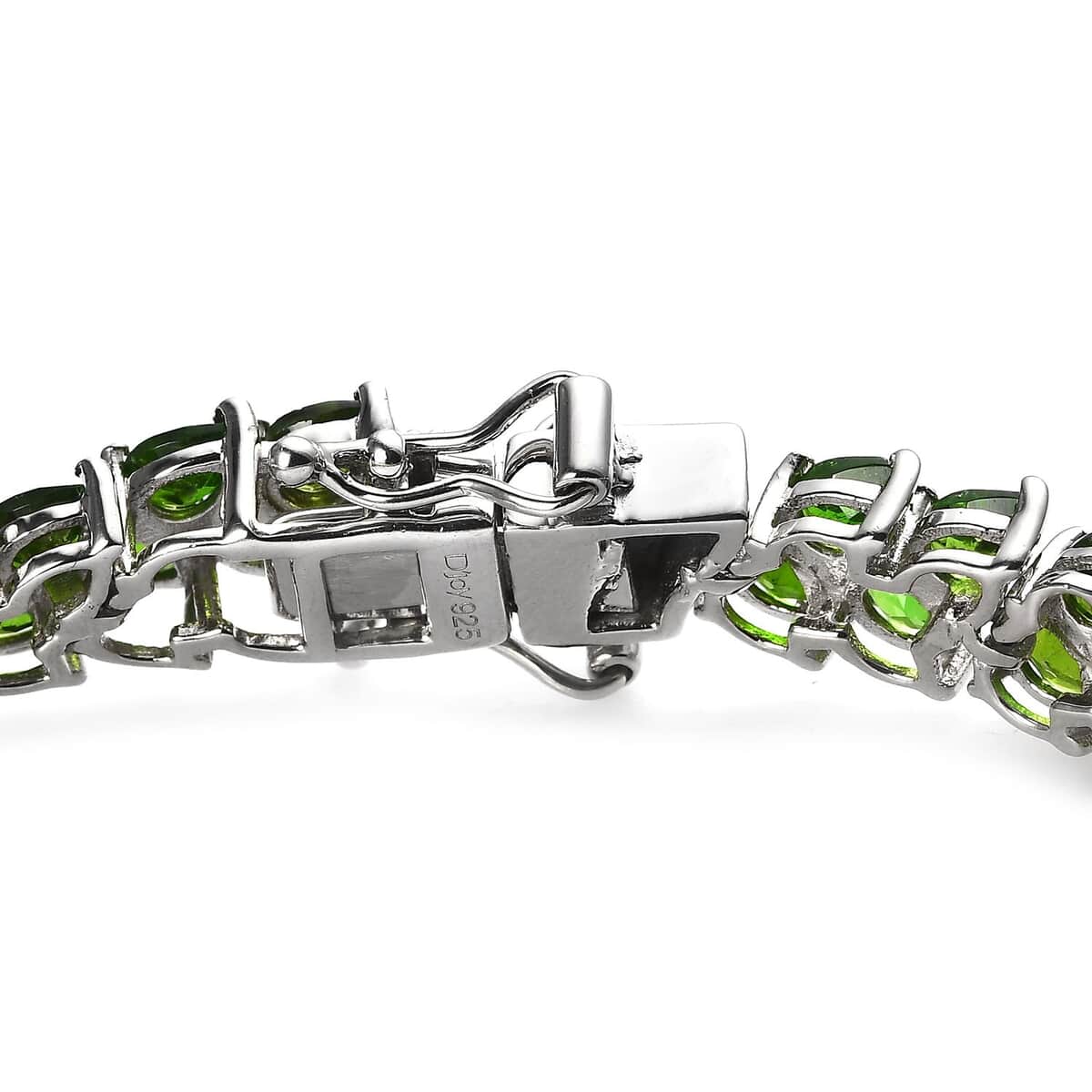 Chrome Diopside Bracelet in Platinum Over Sterling Silver (6.50 In) 12.75 ctw image number 3