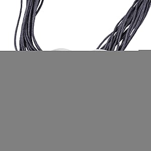 Heart Shape Necklace 20-22 Inches with Multiple Strand Code in Silvertone