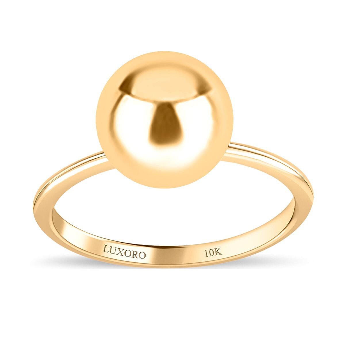 Luxoro 10K Yellow Gold Ring 1.85 Grams (Del. in 15-20 Days) image number 0