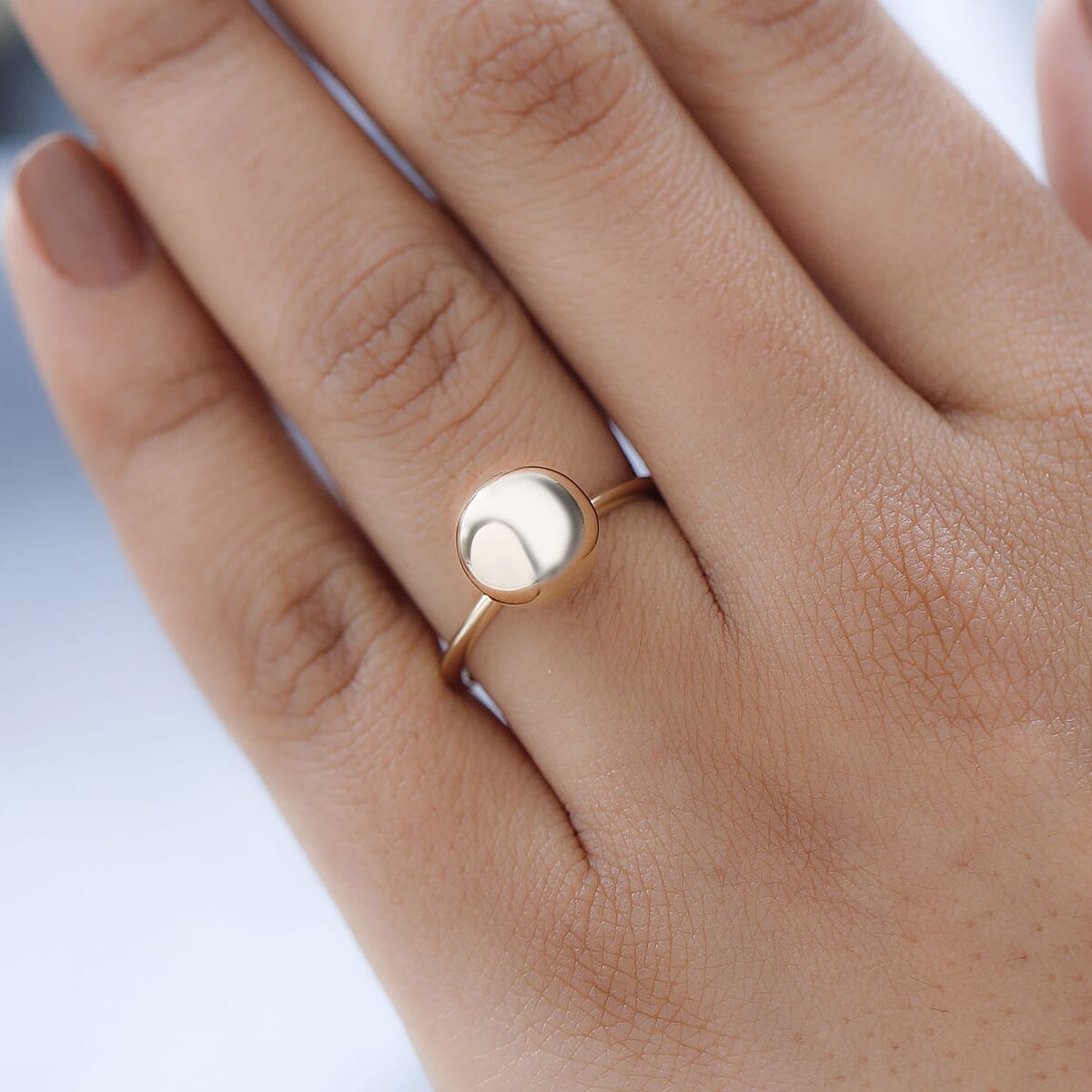 Luxoro 10K Yellow Gold Ring 1.85 Grams (Del. in 15-20 Days) image number 2