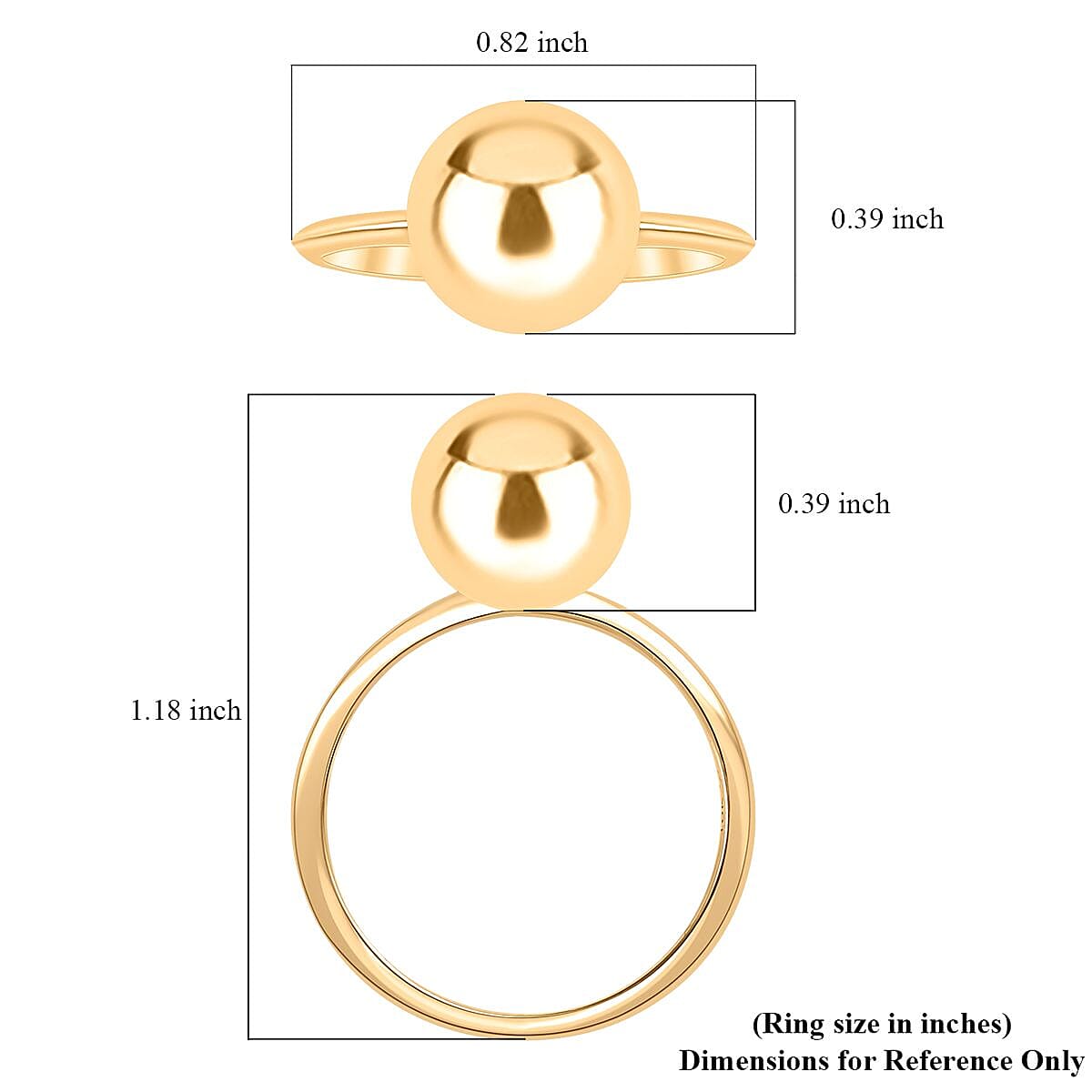 Luxoro 10K Yellow Gold Ring 1.85 Grams (Del. in 15-20 Days) image number 5
