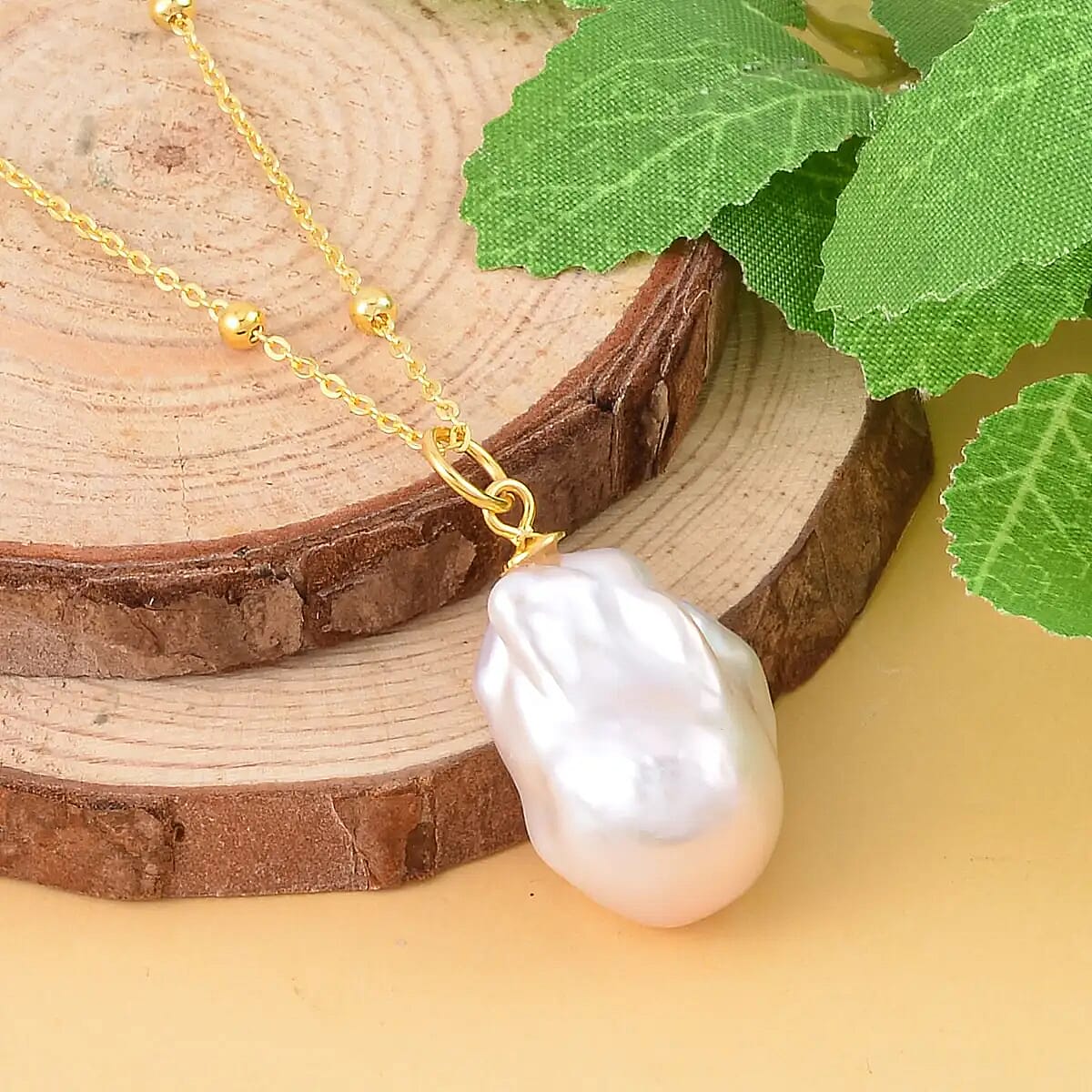 【HYERES LOR】22FW★ Baroque Pearl Necklace (Glasses Chain)S Baroque Pearl Necklace | Linjer Jewelry
