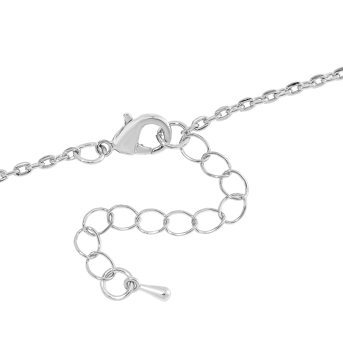 Austrian Crystal Necklace (28-30 Inches) in Silvertone image number 5