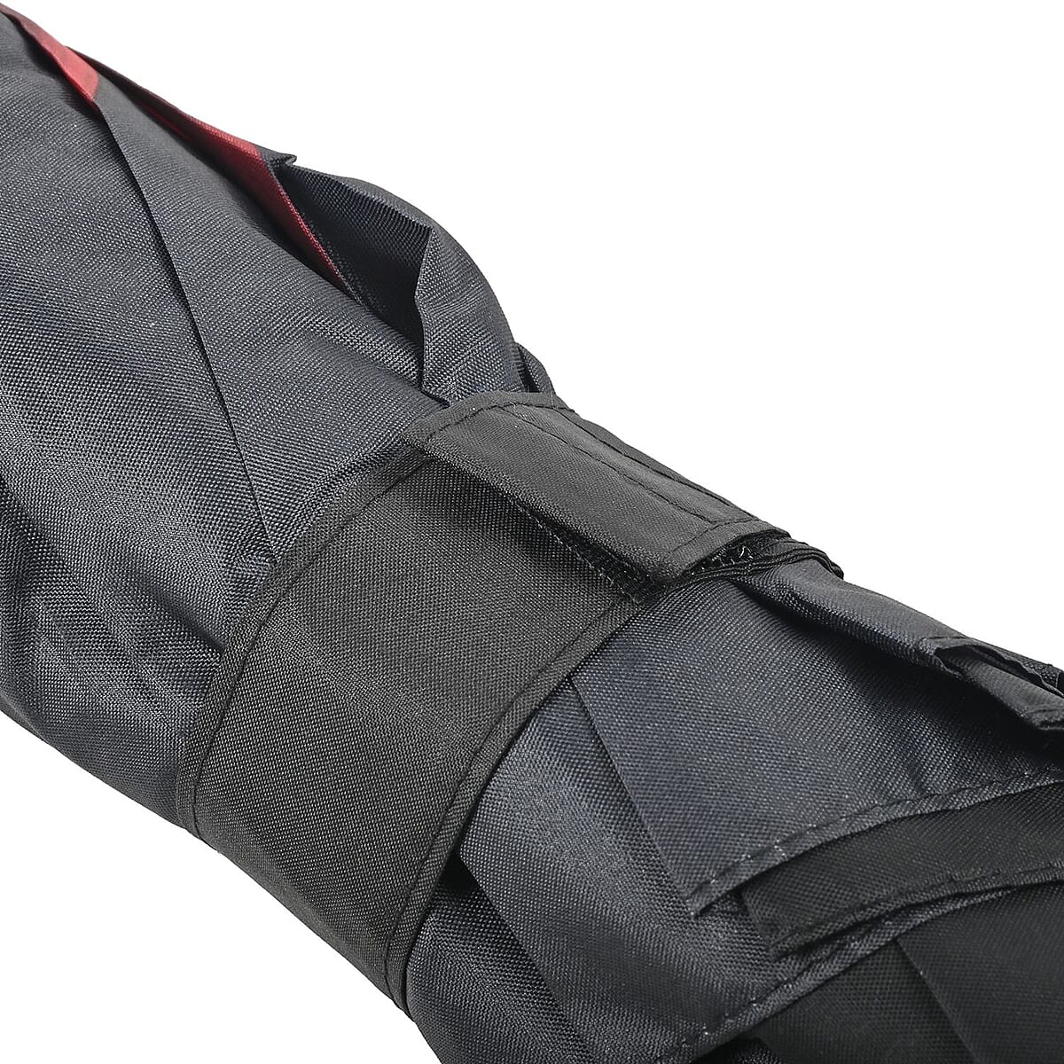 Reversible Umbrella with C Shaped Handle -Red image number 5