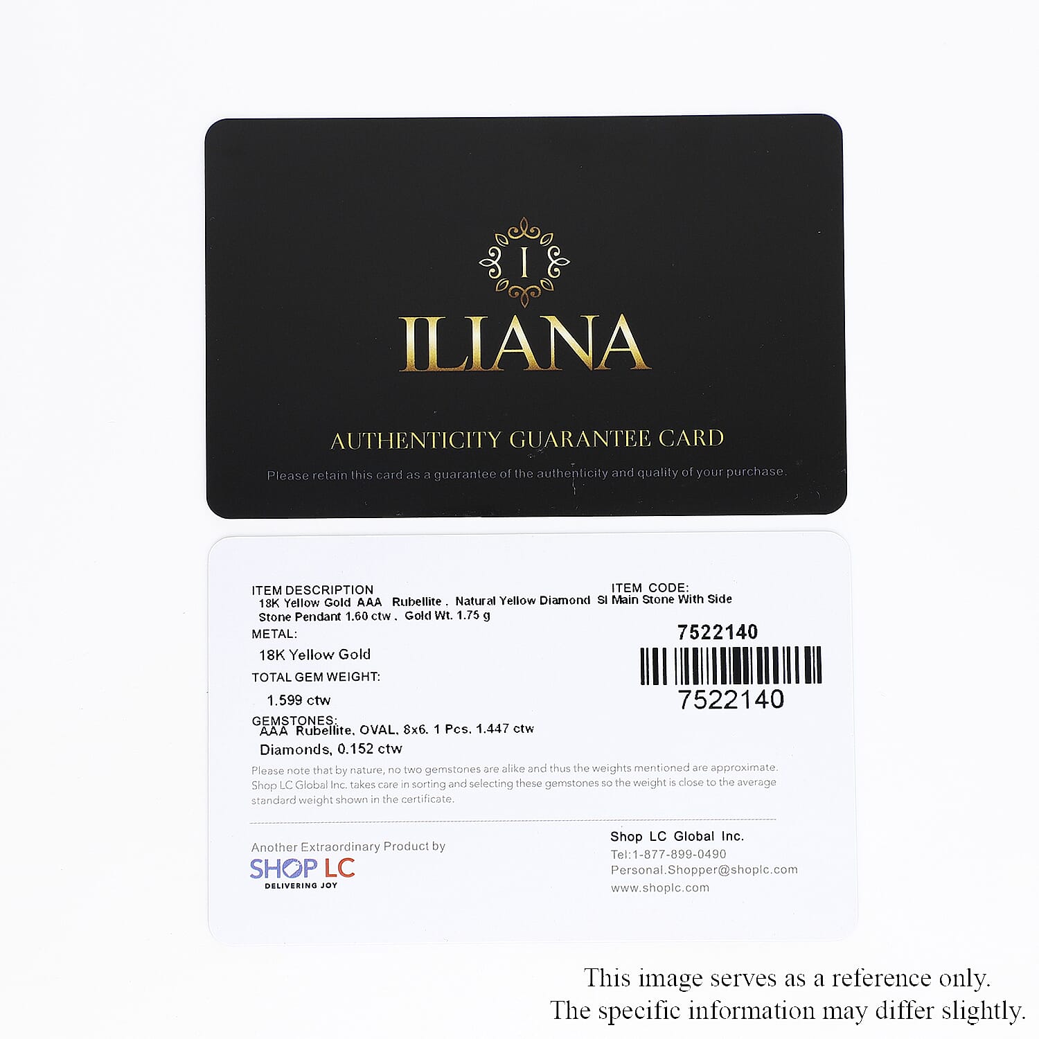 Iliana 18K Yellow Gold AAA Ouro Fino Rubellite and SI Natural Yellow Diamond Halo Pendant 1.60 ctw