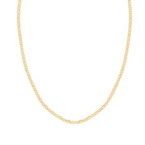 14K Yellow Gold 1.5mm Mariner Necklace 20 Inches 1.30 Grams