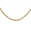 10K Yellow Gold 1.5mm Rope Chain Necklace 20 Inches 1.4 Grams