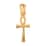 10K Yellow Gold Ankh Pendant