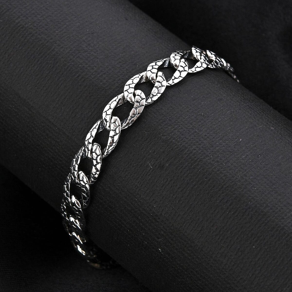 Bali Legacy Sterling Silver Filigree Bracelet (7.50 In) 13.85 Grams image number 1
