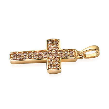 Simulated Champagne Diamond - Product card gallery slide 4 (10177084358969)