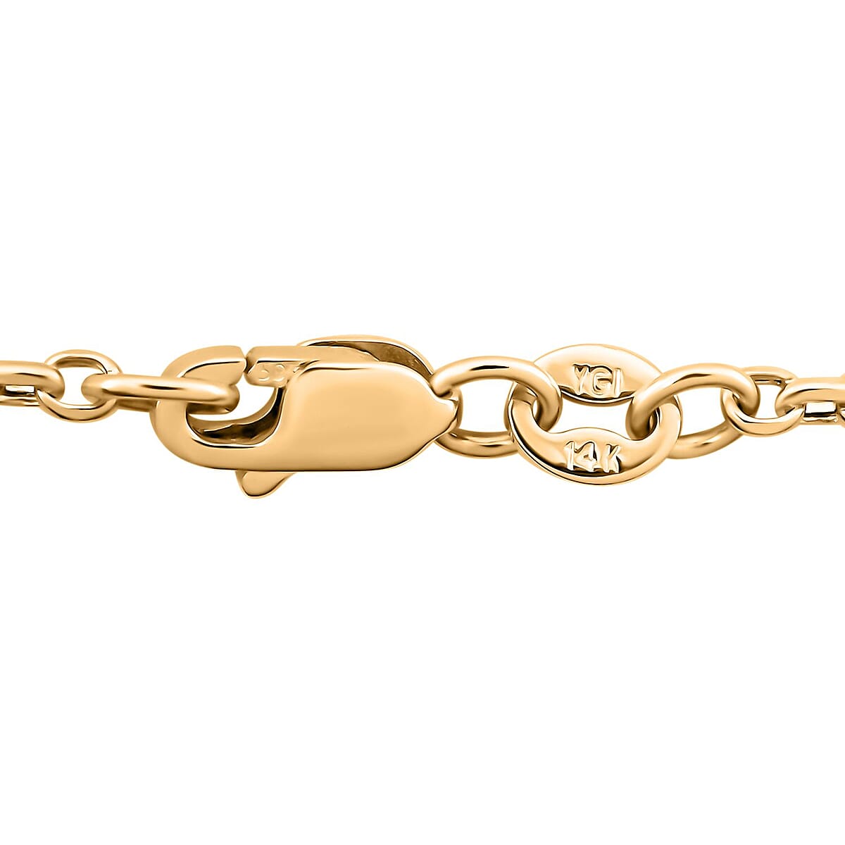 14K Yellow Gold 1.90mm Diamond Cut Cable ID Baby Bracelet (6.00 In) 1.50 Grams image number 3