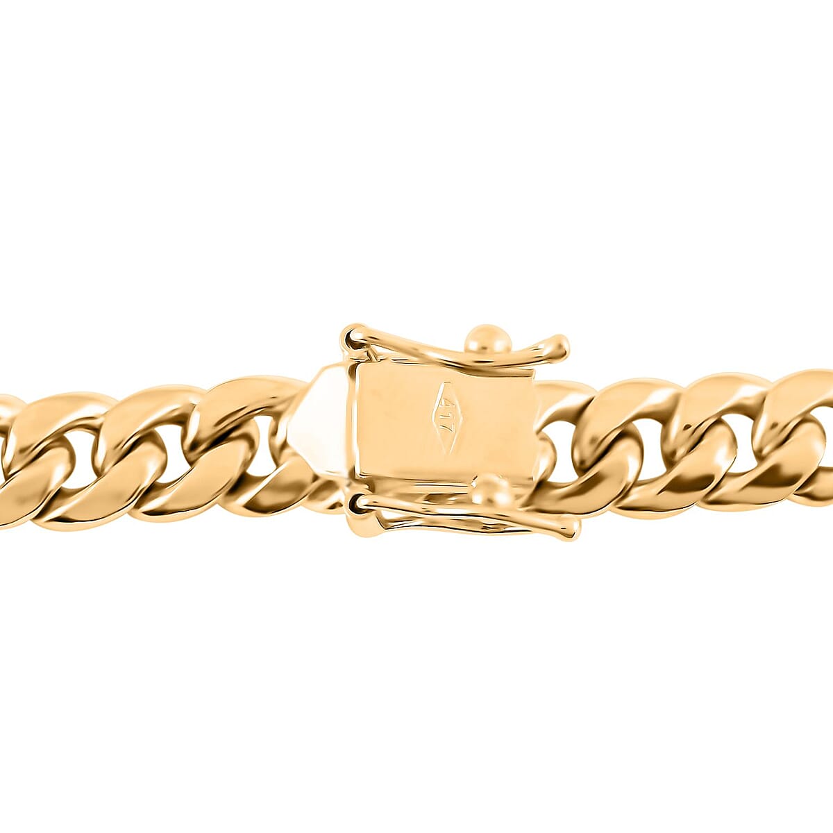 10K Yellow Gold 6.2mm Miami Cuban Chain Necklace 24 Inches 24.50 Grams image number 2