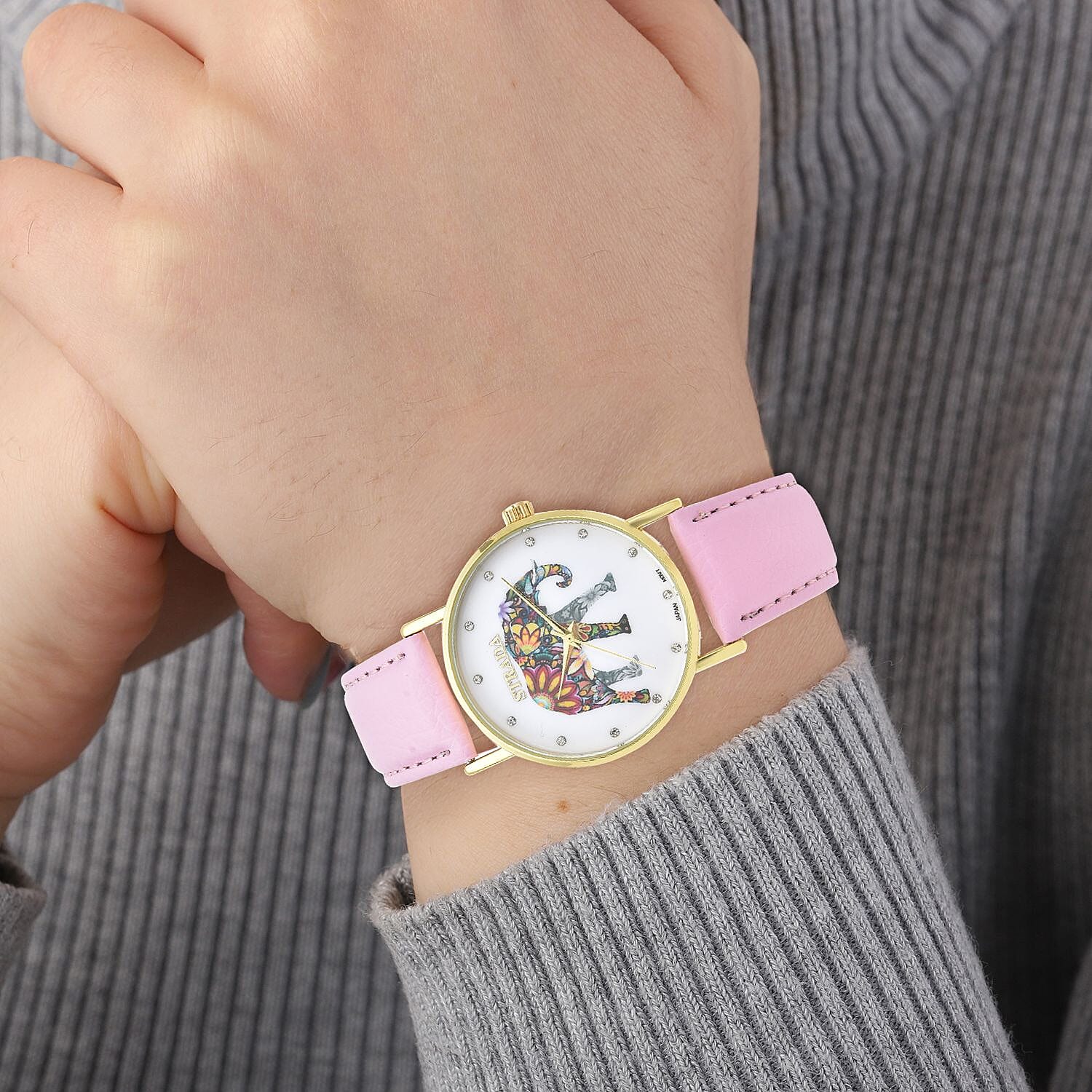 elephant wrist watch