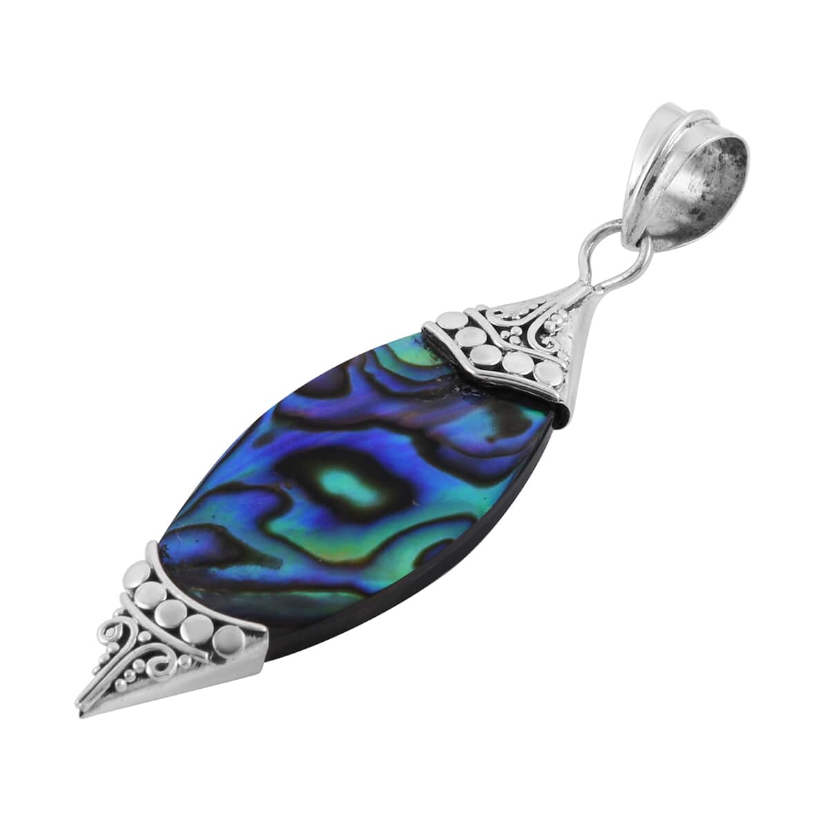 Abalone Shell Pendant in Sterling Silver image number 2