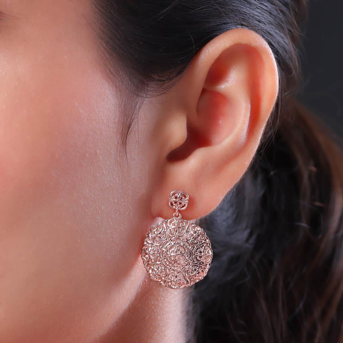 KARIS Earrings in Platinum Bond image number 1