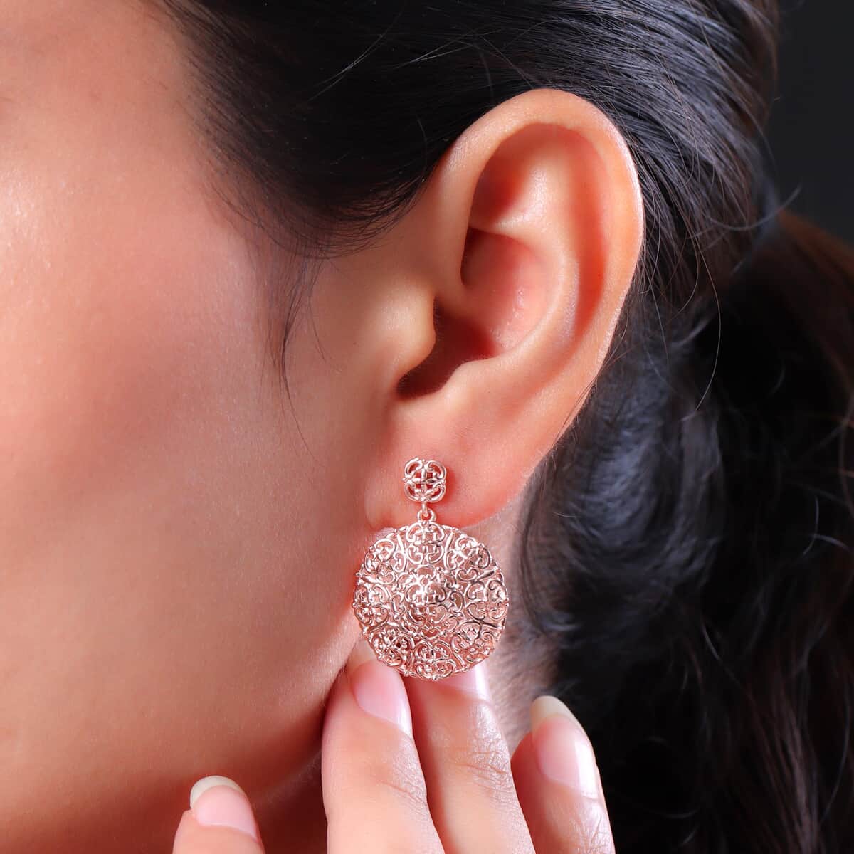 KARIS Earrings in Platinum Bond image number 2