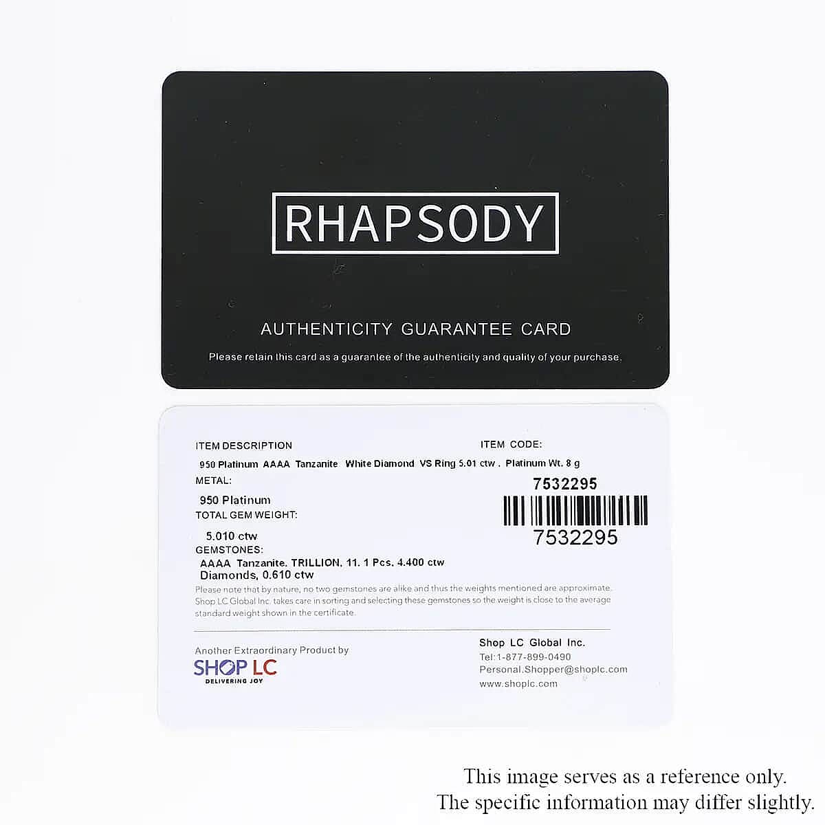 Certified & Appraised Rhapsody 950 Platinum AAAA Tanzanite and E-F VS Diamond Double Halo Ring (Size 10.0) 8 Grams 5.00 ctw