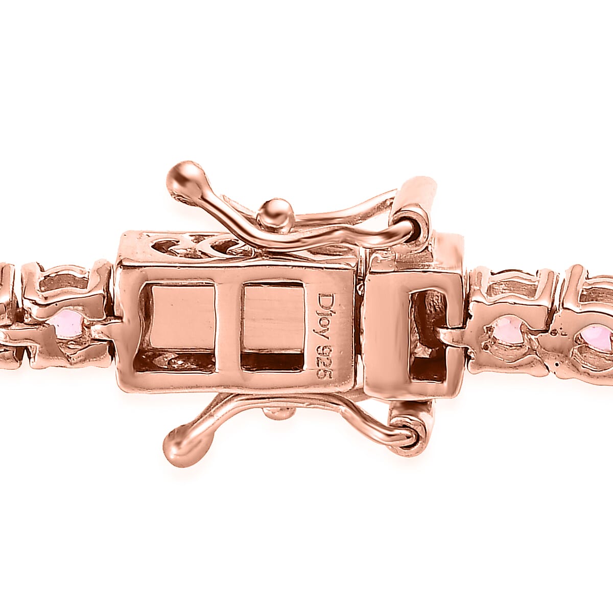 Premium Morro Redondo Pink Tourmaline Tennis Bracelet in Vermeil Rose Gold Over Sterling Silver (6.50 In) 5.50 ctw image number 3