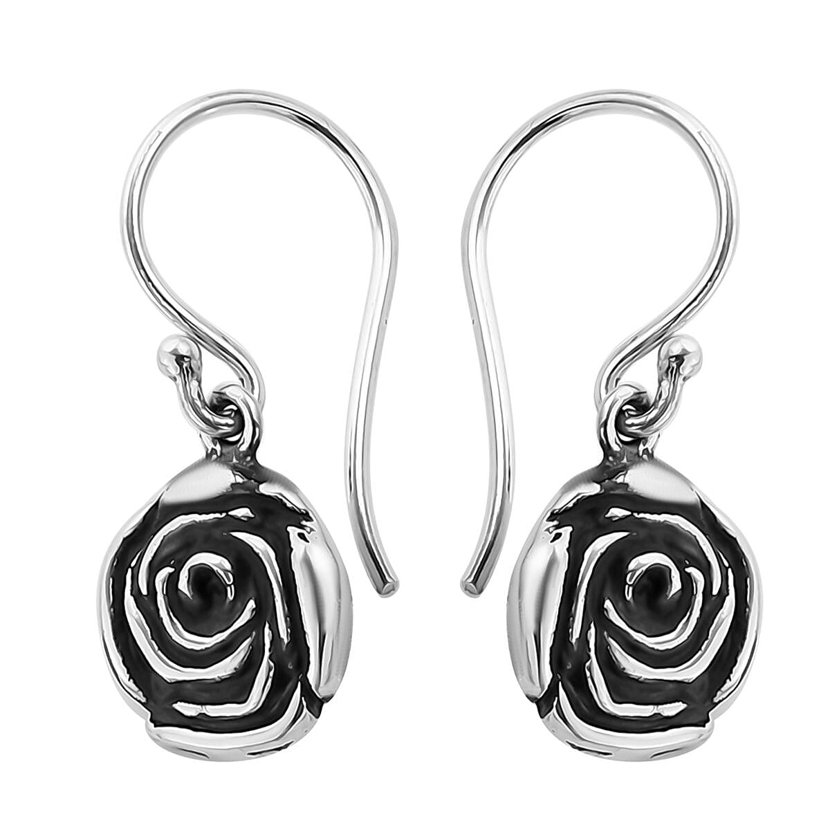 Bali Legacy Sterling Silver Floral Earrings 3.50 Grams image number 0