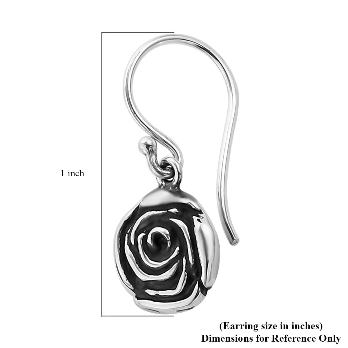 Buy Bali Legacy Sterling Silver Floral Earrings 3.50 Grams at ShopLC.