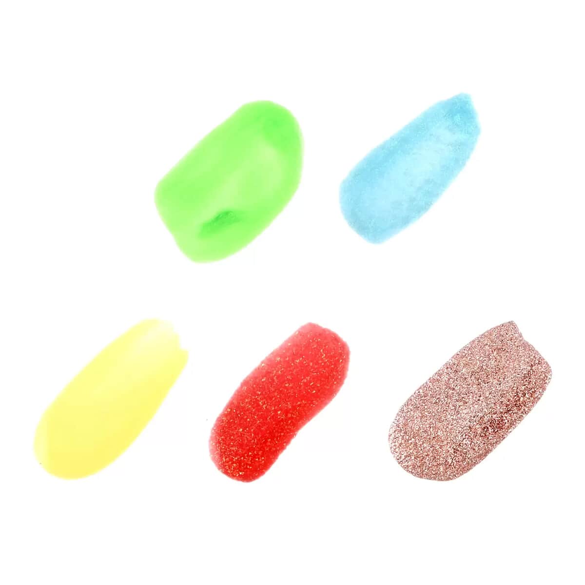 Set of 5 Nail Enamel and Hardener Nail Polish (Assorted Colors) image number 2