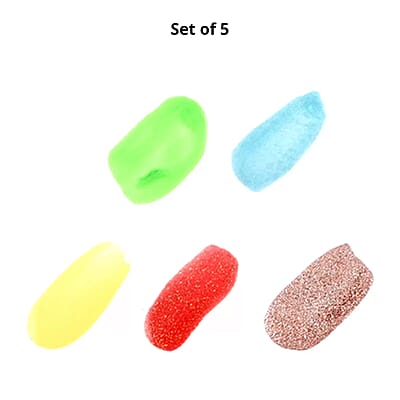 Set of 5 Nail Enamel and Hardener Nail Polish (Assorted Colors)