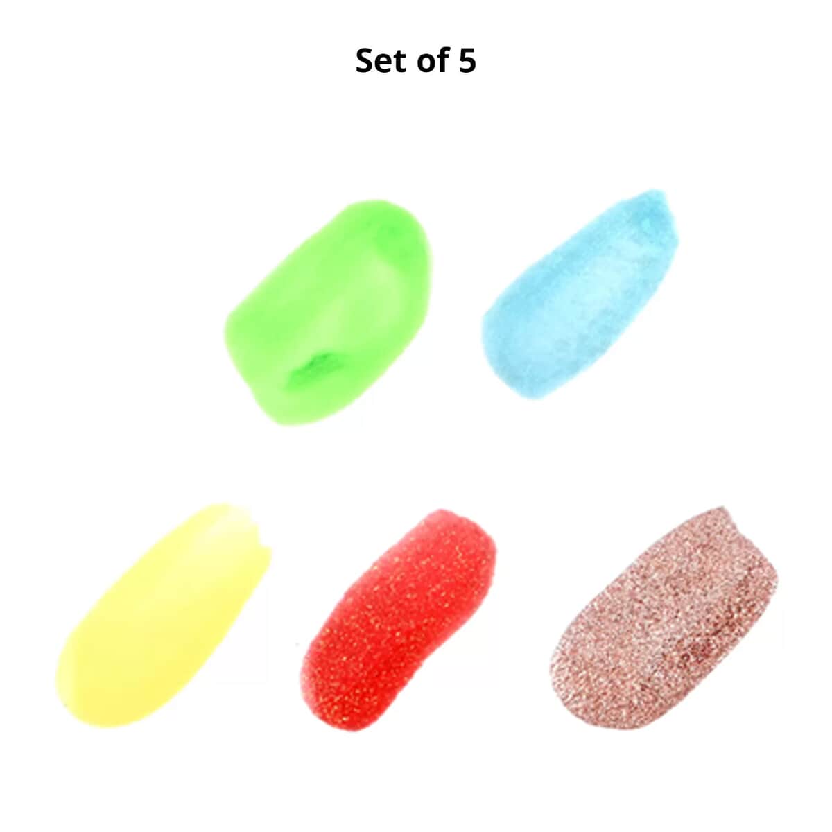 Set of 5 Nail Enamel and Hardener Nail Polish (Assorted Colors) image number 5