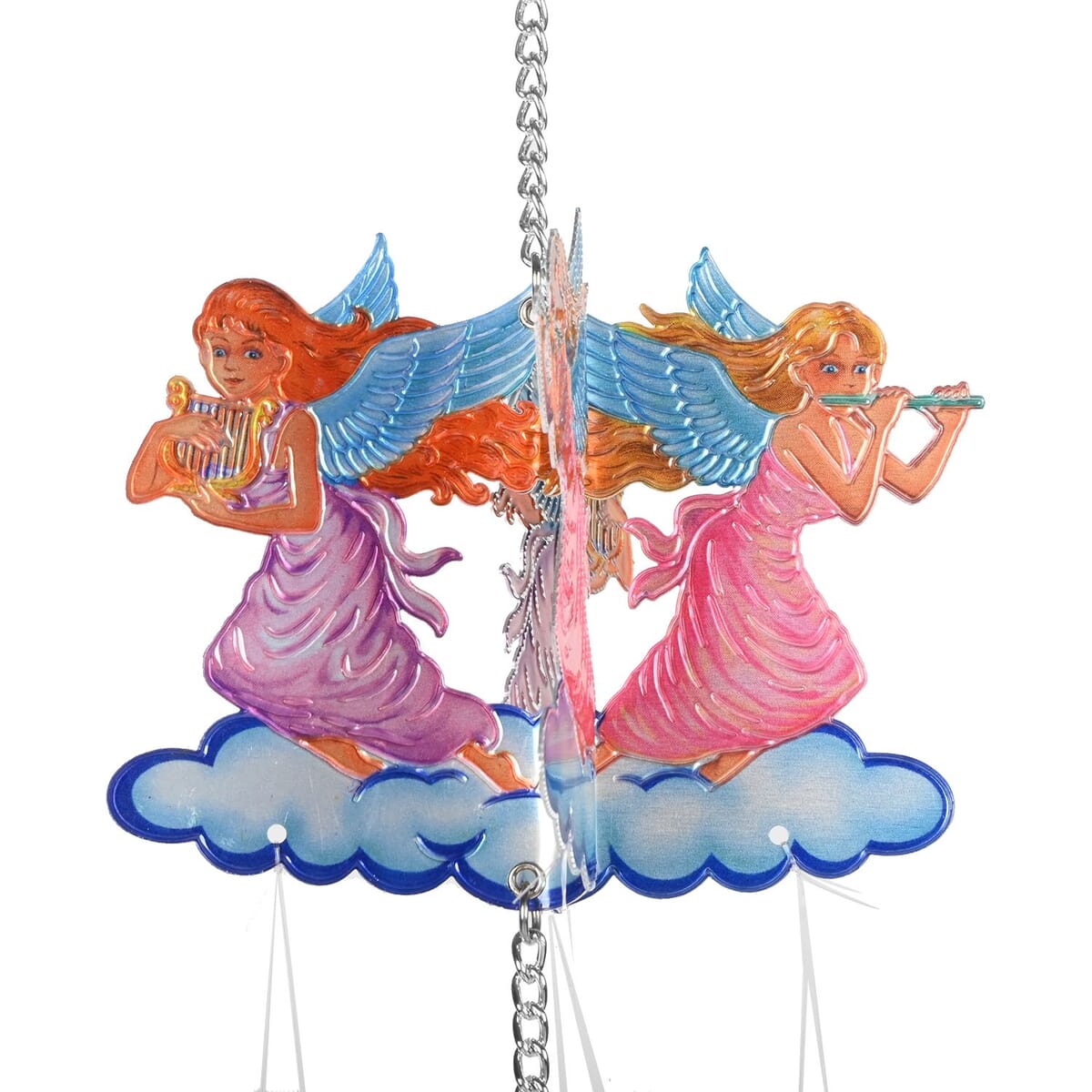 Handpainted Resin 3-D Chime - Angel image number 1