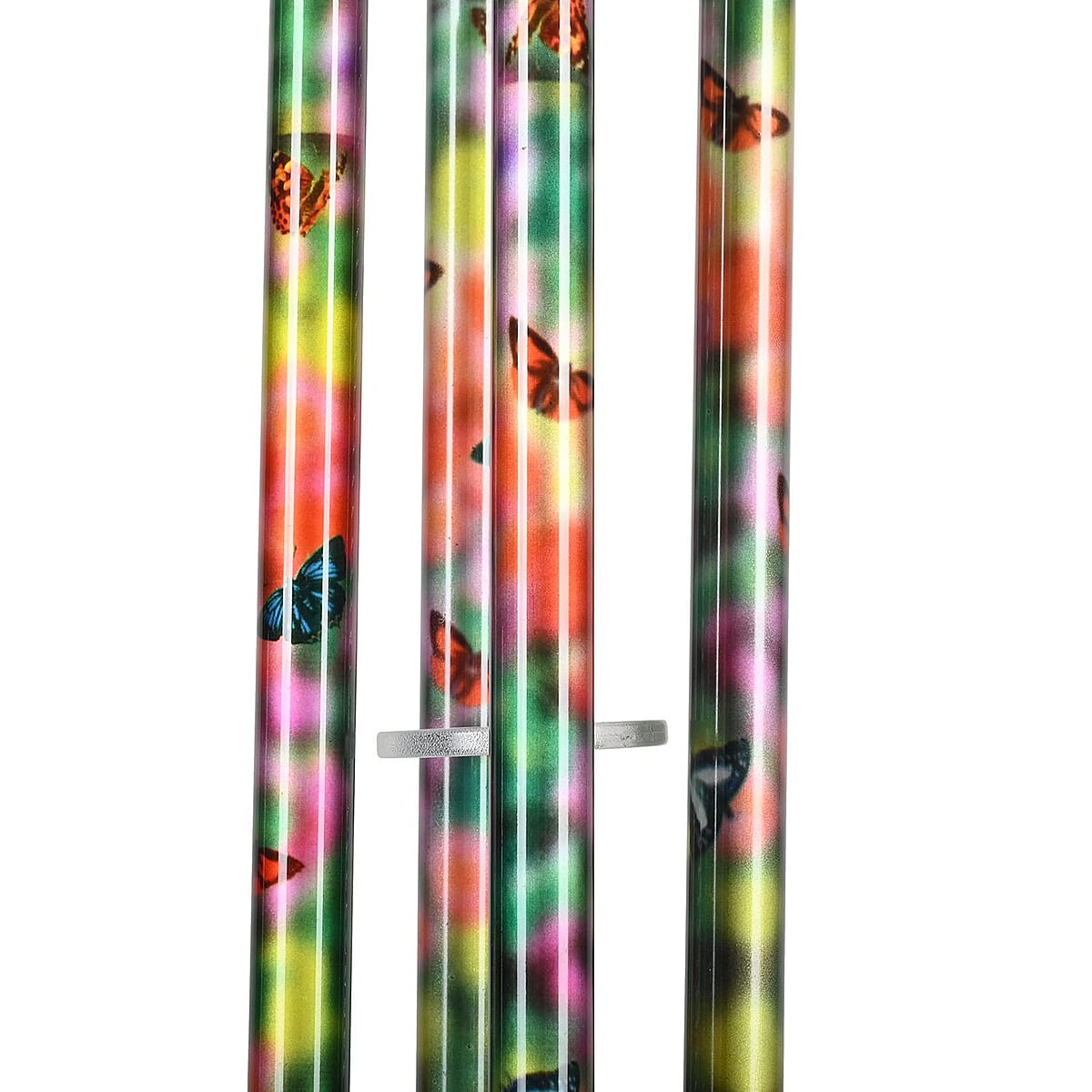 Hand Painted Resin 3-D Chime 30 - Butterfly image number 2