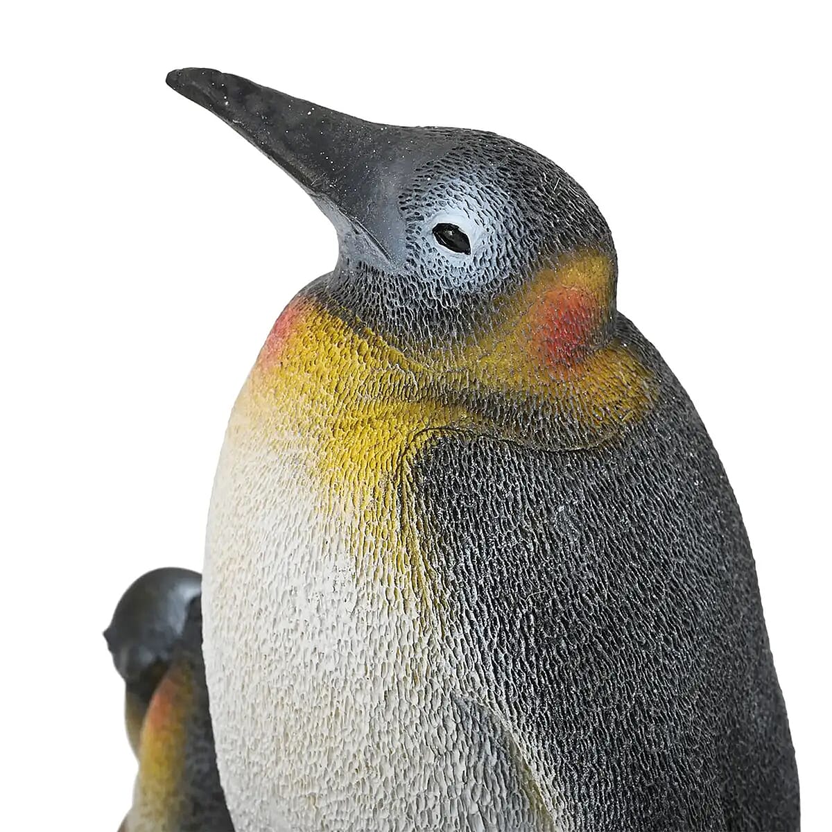 Closeout Hand Painted Resin Figurine with Stand - Penguin, Miniature Hand Painted Animal Figurine Decor For Tabletop Desk Decoration image number 6