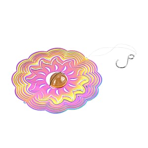 Stainless Steel Magic Kinetic Sculpture Butterfly Wind Spinner