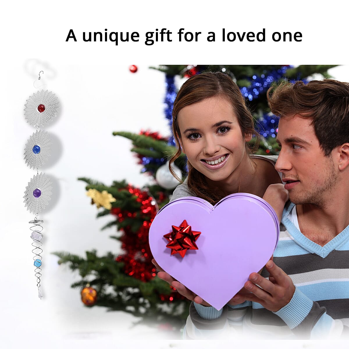 Stainless Steel Magic Kinetic Sculpture 3pcs Star Wind Spinner image number 4