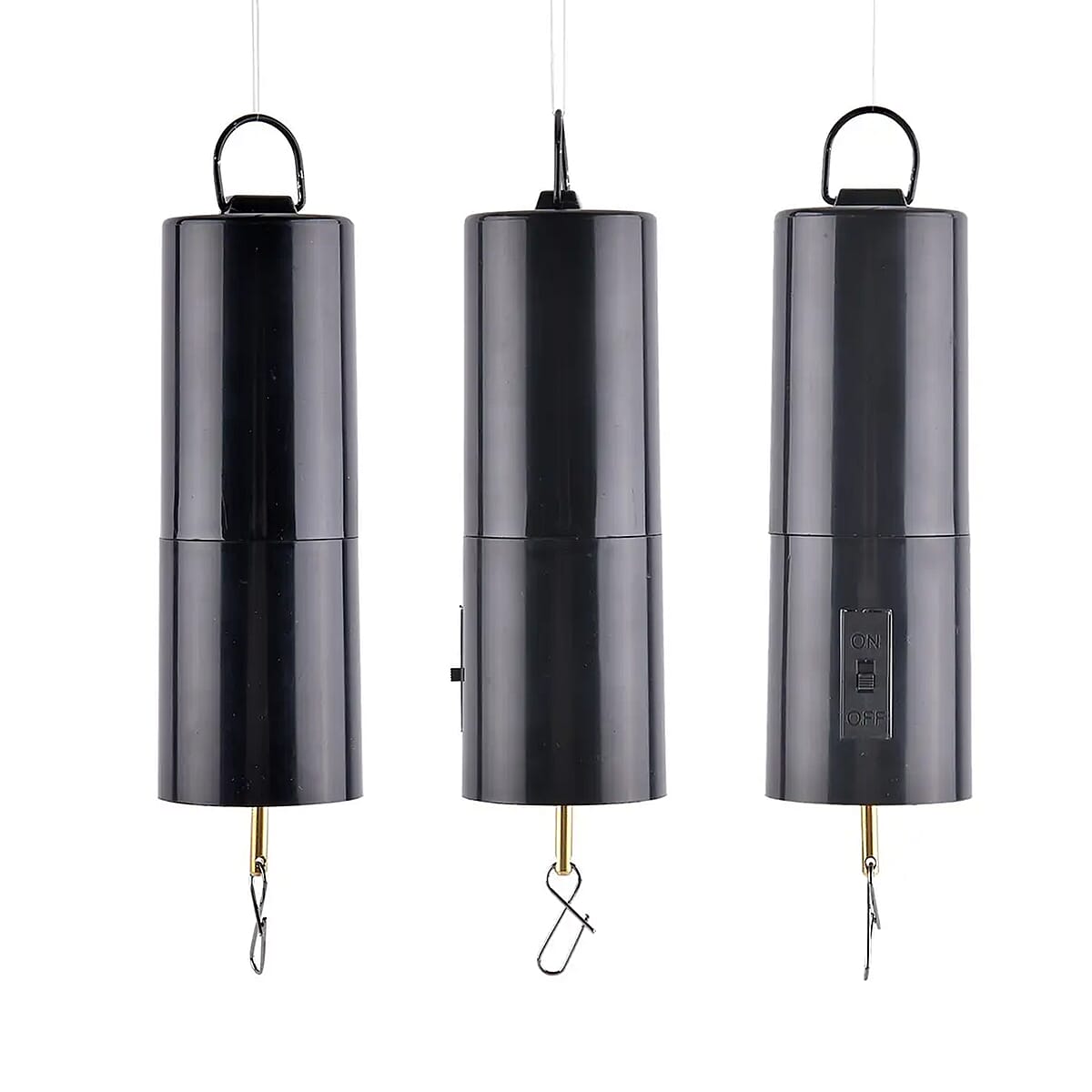 Stainless Steel Magic Kinetic Sculpture 3pcs Star Wind Spinner image number 6