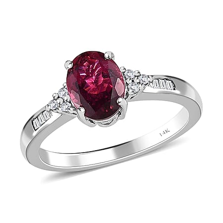Ouro Fino Rubellite in White Gold / 10 - Product card gallery slide 1 (10177091928377)