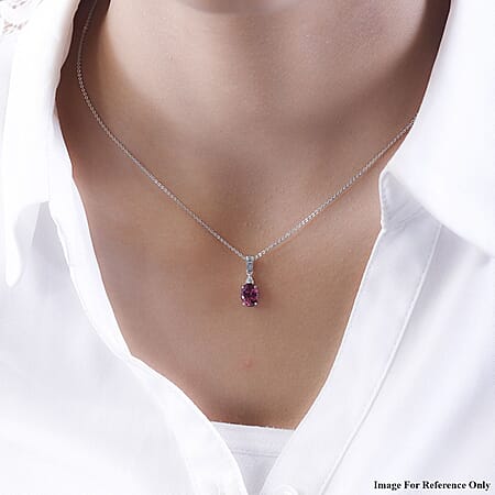 Ouro Fino Rubellite in White Gold - Product card gallery slide 3 (10177091895609)