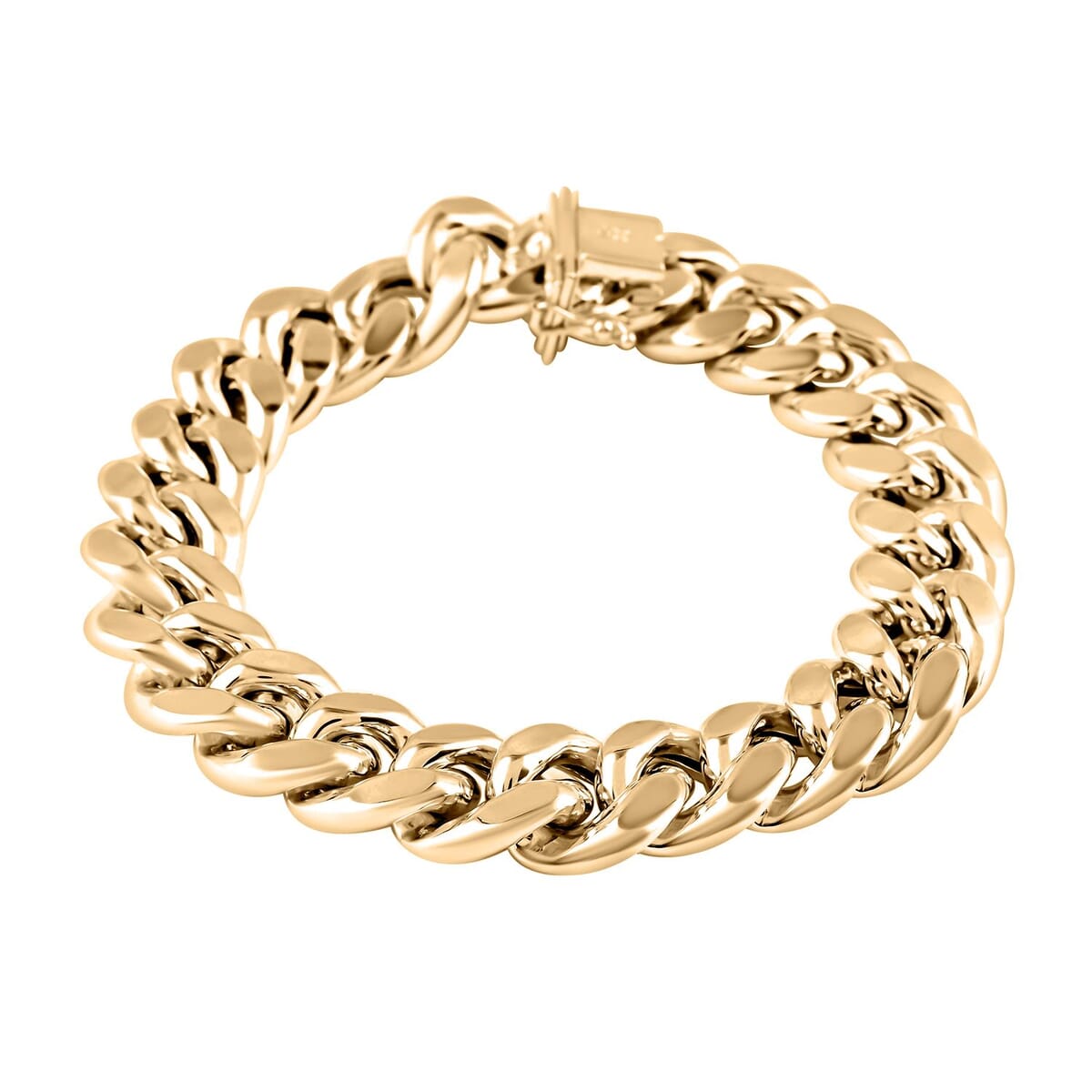 10K Yellow Gold 8.64mm Miami Cuban Bracelet (8.00 In) 17.70 Grams image number 0