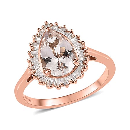 6 / Pink Morganite / 925 Silver - Product card gallery slide 1 (10177093534009)